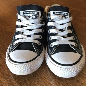 Converse Black Boys size 10-1/2